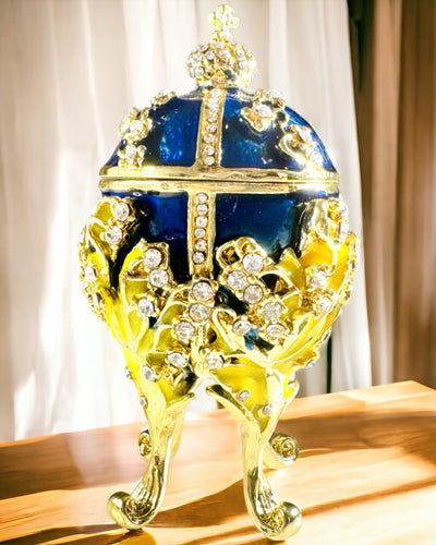 Korurasia 'Keisarillinen Muna' Faberge – Vintage-tyyli, Koristeellinen Säilytysastia