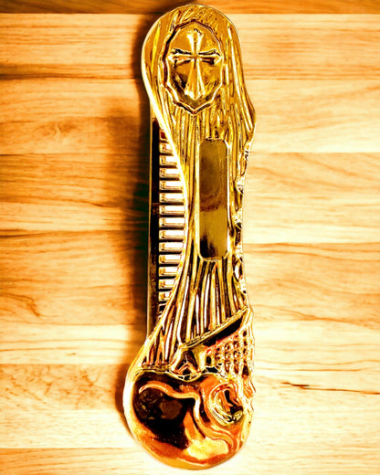 Mystic Skull Comb - premium-kampa, mahdollisuus personointiin kaiverruksella