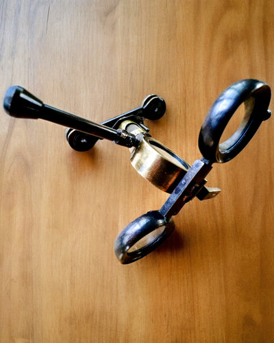 Binocular Nautica - Eksklusiivinen Vintage-lisävaruste - Käsintehty kaiverrusvaihtoehdolla, koriste toimistoon, premium