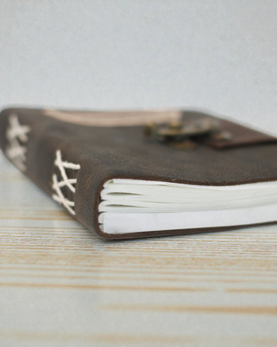 Secretum Anima – Nahkainen muistikirja Rippi sulkimella