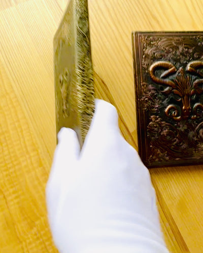 Magiczny Notes, muistikirja "Boski Byk" - Tyylikäs ja ainutlaatuinen paperitavara, personointi kaiverruksella