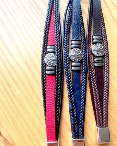 "Elämän Puu" -rannekoru, joka voidaan personoida lahjaksi, 3 värivaihtoehtoa