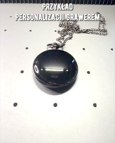 Taskukellotyylinen kompassi "Navigator" - Tumma metalliväri