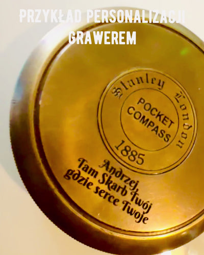 Purjehduskompassi "Stanley Marine London" personointimahdollisuudella, 2 vaihtoehtoa valittavana