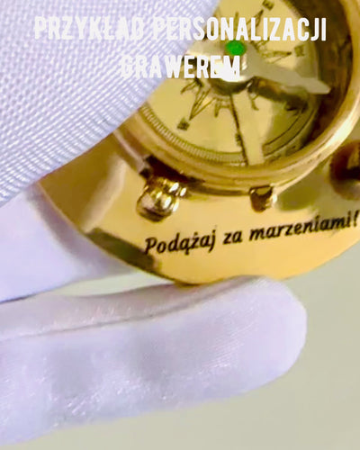 Navigointikompassi sekstantilla ja personointimahdollisuudella - Merellinen XL