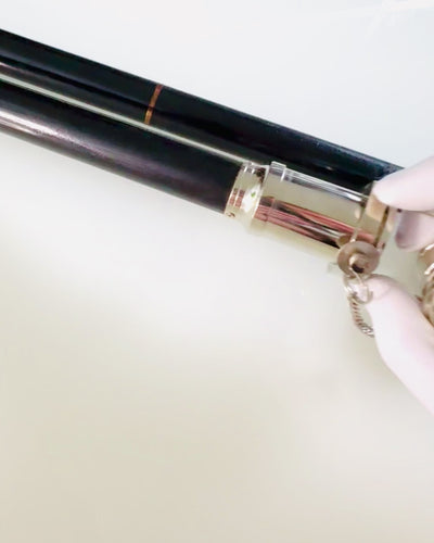 KÄVELYKEPPI KAITEELLA JA KALEIDOSKOOPPITOIMINNOLLA – ELEGANTTI JA MUODIKAS, 95 CM - kapteenin "Navigator's Crest"