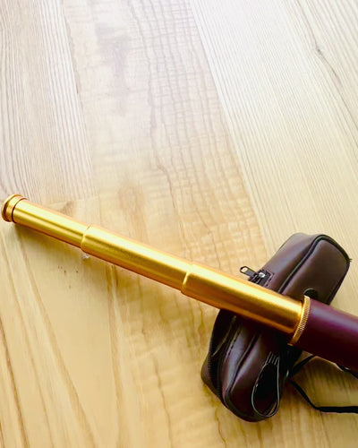 Monokulaarinen kaukoputki Explorer 25x30 - Kannettava, Taitettava Käsikaukoputki, mahdollisuus personointiin kaiverruksella