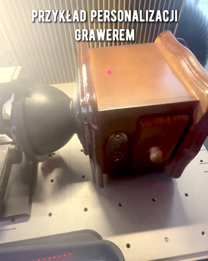 Retro kahvimylly "Vintage Café" 27 cm korkea, mahdollisuus personointiin kaiverruksella lahjaksi