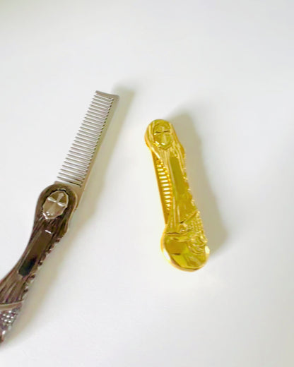 Mystic Skull Comb - premium-kampa, mahdollisuus personointiin kaiverruksella