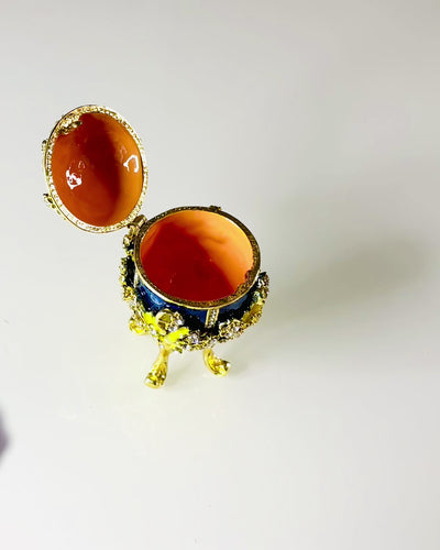 Korurasia 'Keisarillinen Muna' Faberge – Vintage-tyyli, Koristeellinen Säilytysastia