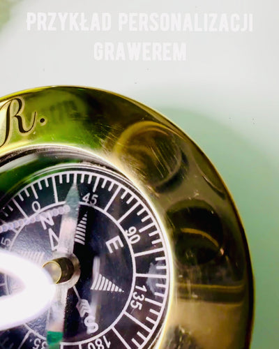 Matkailijan kompassi Rajput, personointimahdollisuudella - lahjaksi