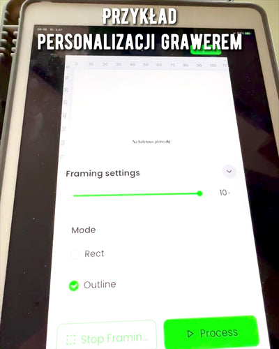 Teatterikiikarit "Elegancja", binokulaarit - mahdollisuus personointiin kaiverruksella lahjaksi