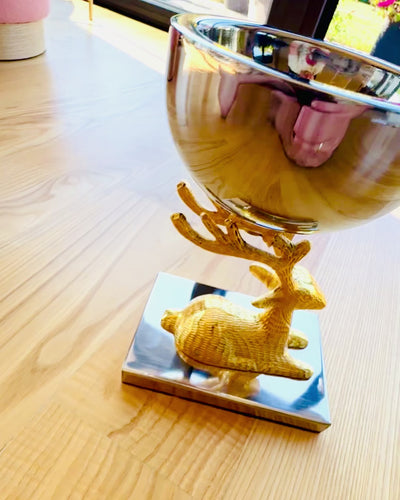 Koristemalja Peura Trofee – Käsityö Intiasta, personointi kaiverruksella