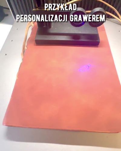 Vintage-muistikirja "Klucz Przeszłości" - Kaiverrusmahdollisuus lahjaksi, muistikirja