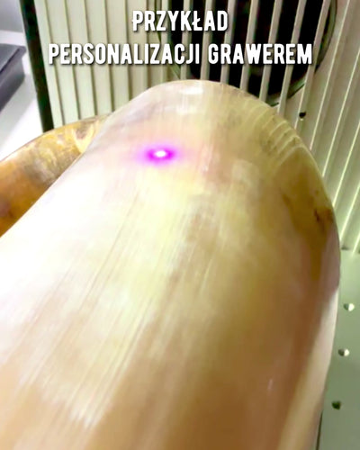 Kaiverrettu 'Majstersztyk' -tuoppi, jossa mahdollisuus personoituun kaiverrukseen - 5 värivaihtoehtoa