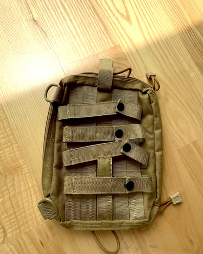 Matkailijan taktinen vyölaukku - MOLLE "Militaris" - 26 cm x 5,5 cm x 19 cm