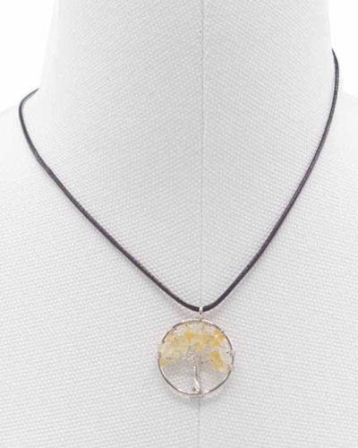 Elämän puu -kaulakoru, intohimon energia – karneoli