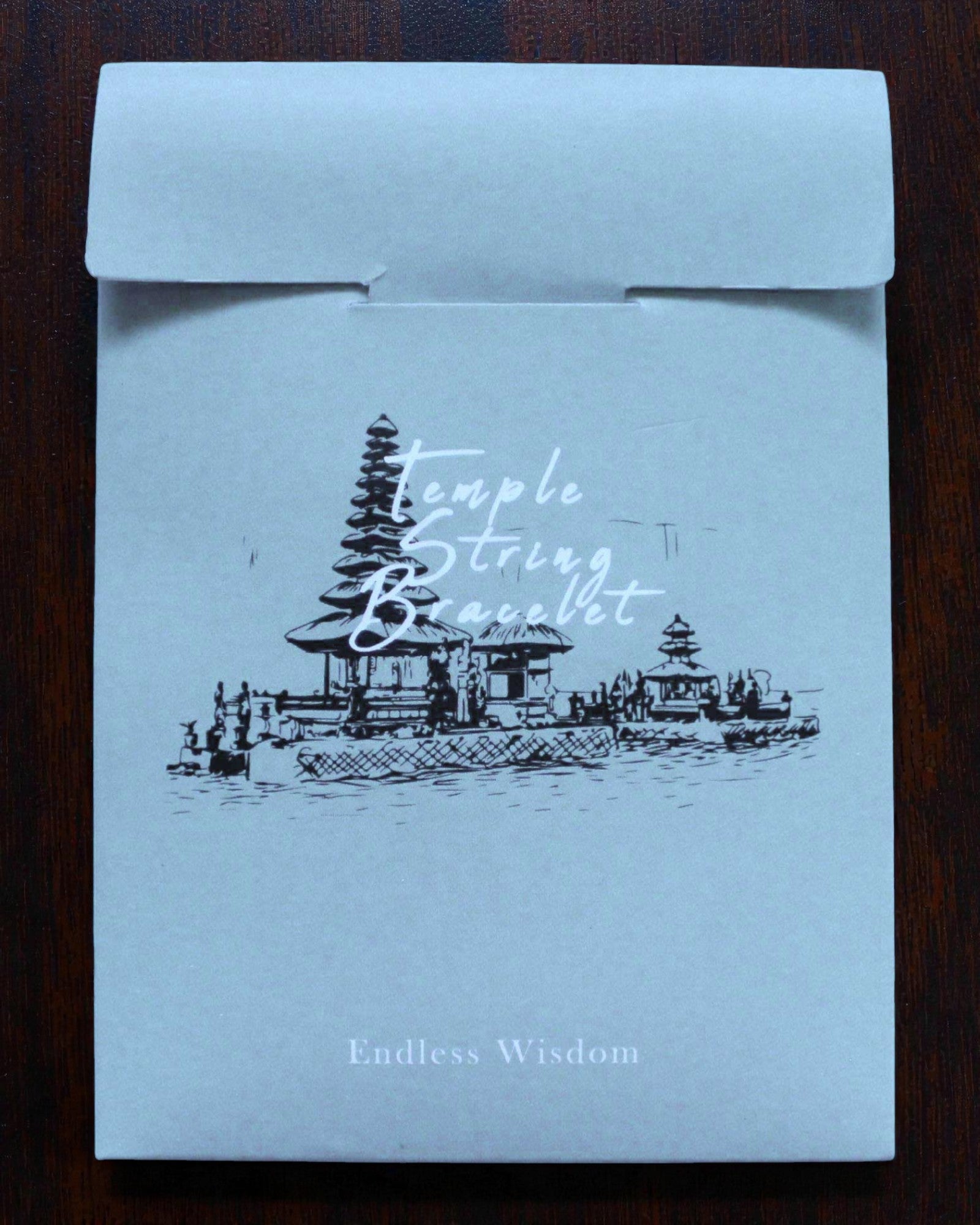 Temppelityylinen narurannekoru Infinite Wisdom – ääretön viisaus