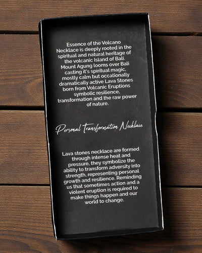 Kaulakoru Tulivuoren olemus – henkilökohtainen muutos