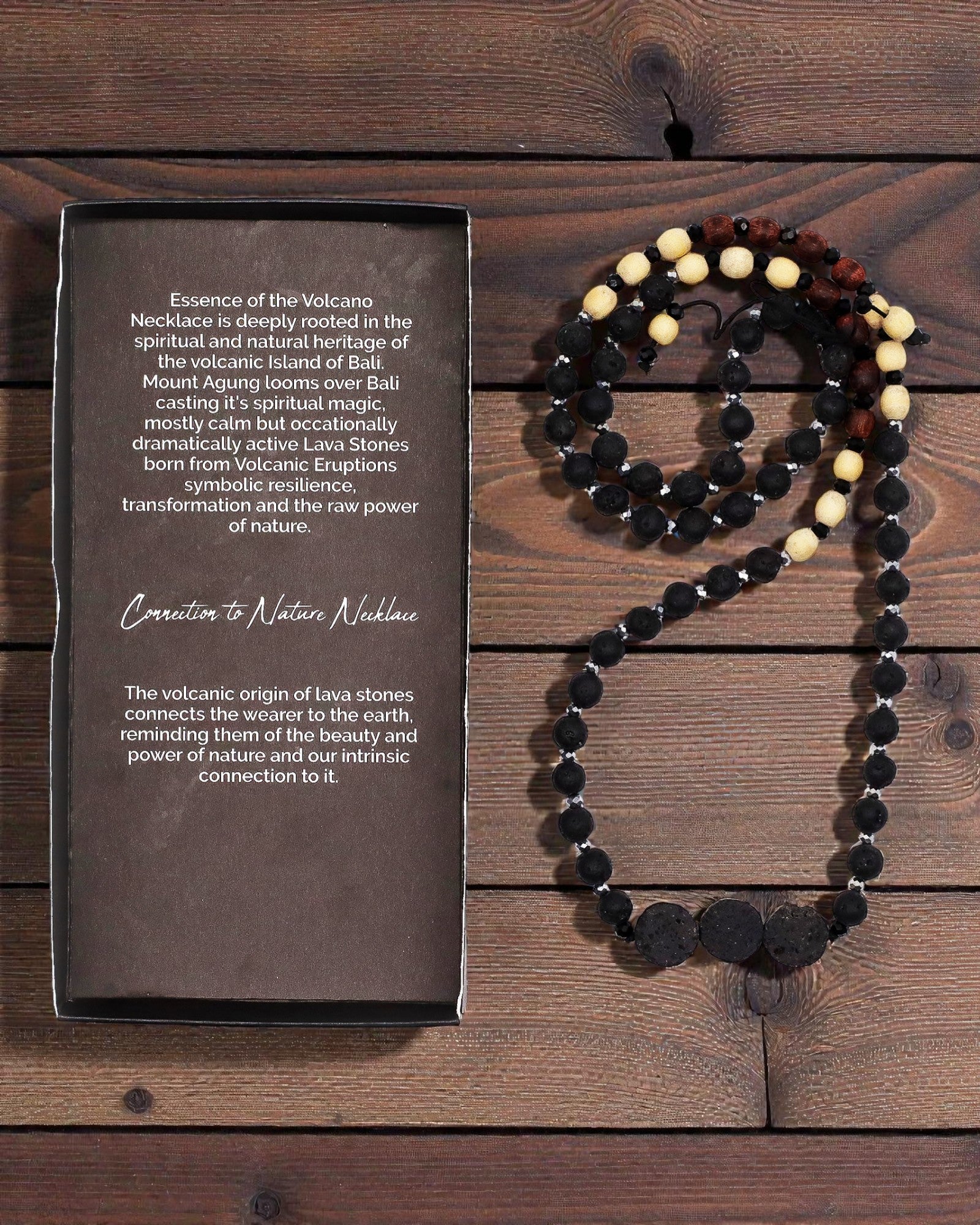 Esencja Wulkanu -kaulakoru – Yhteys luontoon