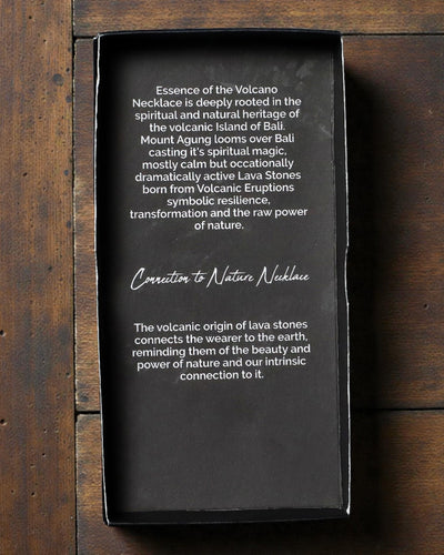 Esencja Wulkanu -kaulakoru – Yhteys luontoon