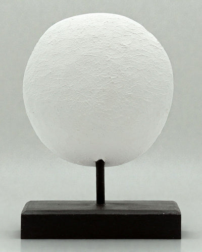 Timorilainen naamio Esi-isien vartija 27x20 cm – Valkoinen